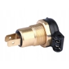 GNIAZDO ZAPLNICZKI SAMOCHODOWEJ DIN MAX 15A 12/24V