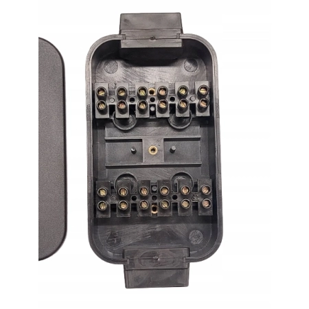 PUSZKA ELEKTRYCZNA HERMETYCZNA PRZYCZEPEKI 12 PIN
