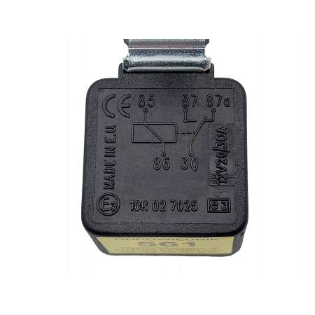 PRZEKAŹNIK 12V 20/30A 5 NÓŻEK PRZEŁĄCZNY 561