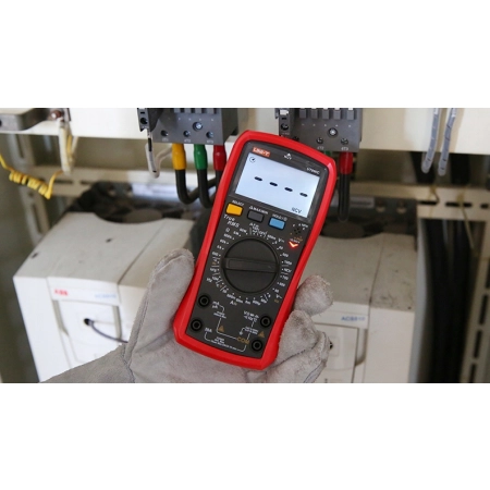MIERNIK UNIWERSALNY NAPIĘCIA PRĄDU MULTIMETR UNI-T UNIT WOLTOMIERZ UT890D+