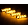 LAMPY OSTRZEGAWCZE STROBOSKOPOWE LED KOGUTY 4 SZT