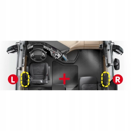 ZABEZPIECZENIE DRZWI MAN TGA TGX TGS WEWNĘTRZNA BLOKADA