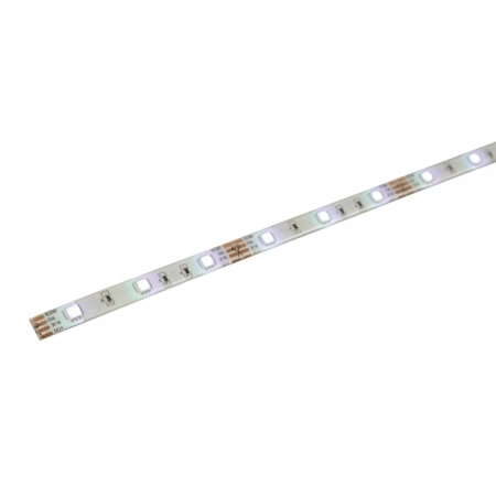 TAŚMA LED ZESTAW RGB 12/24V DO WNĘTRZA SAMOCHODU STEROWNIK + PILOT