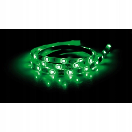 TAŚMA LED ZESTAW RGB 12/24V DO WNĘTRZA SAMOCHODU STEROWNIK + PILOT