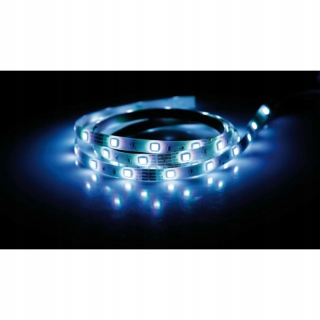 TAŚMA LED ZESTAW RGB 12/24V DO WNĘTRZA SAMOCHODU STEROWNIK + PILOT