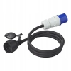 ADAPTER PRZEJŚCIÓWKA CAMPING REDUKCJA CEE NA GNIAZDO 150CM DO KAMPERA