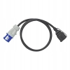 ADAPTER PRZEJŚCIÓWKA CAMPING REDUKCJA CEE NA GNIAZDO 150CM DO KAMPERA