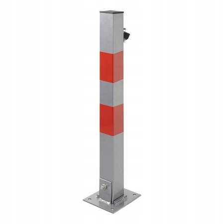SŁUPEK PARKINGOWY SKŁADANY NA ZAMEK BLOKOWANY 65CM