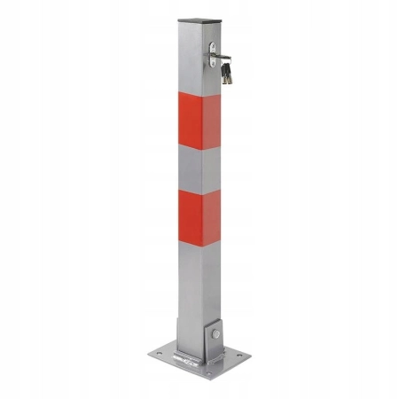 SŁUPEK PARKINGOWY SKŁADANY NA ZAMEK BLOKOWANY 65CM