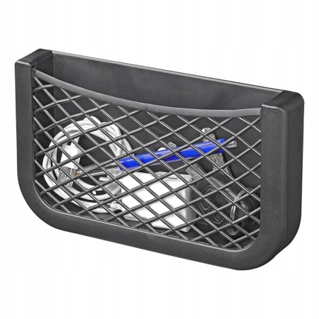ELASTYCZNA SIATKA Z PLASTIKOWĄ RAMKĄ ORGANIZER DO SAMOCHODU KAMPERA 20X12CM