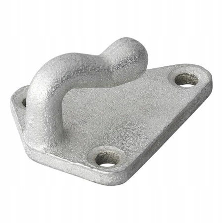 HACZYK BURTOWY 40x45 MM DO LINKI PLANDEKI PRZYCZEPKI METALOWY HAK ZACZEP