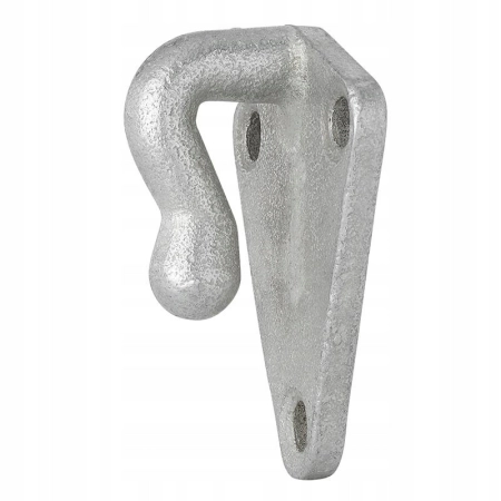 HACZYK BURTOWY 40x45 MM DO LINKI PLANDEKI PRZYCZEPKI METALOWY HAK ZACZEP