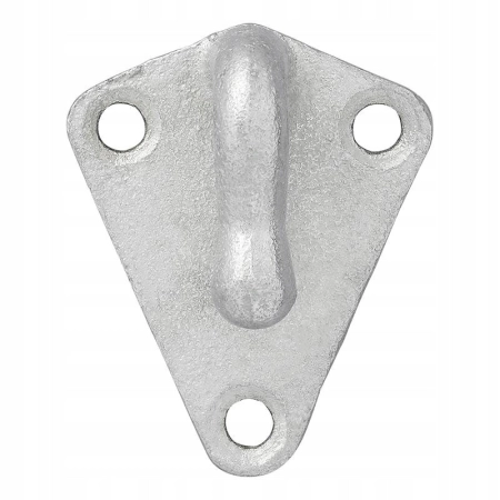 HACZYK BURTOWY 40x45 MM DO LINKI PLANDEKI PRZYCZEPKI METALOWY HAK ZACZEP