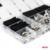 ZESTAW KONEKTORY OCZKOWE I KOSZULKI 140SZT OCZKA KONEKTORY ELEKTRTCZNE