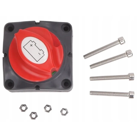 GŁÓWNY WYŁĄCZNIK PRĄDU AKUMULAOTRA MASY HEBEL ODŁĄCZNIK 12V 48V 1250A MAX