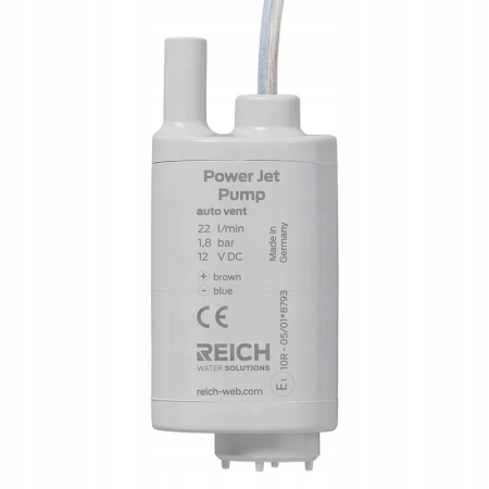 POMPKA WODY ZANURZENIOWA DO KAMPERA PowerJet 12V 22L POMPA REICH