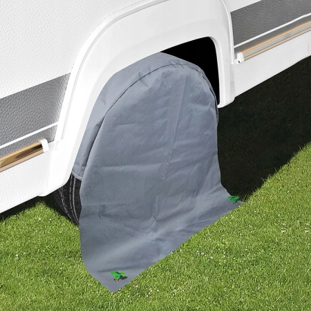 OSŁONA KOŁA POKROWIEC NA KOŁO OPAONĘ 65CM PRZYCZEPA KAMPER UV