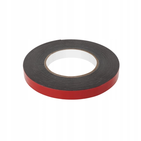 Taśma piankowa dwustronna montażowa 10m 15mm Rebel czarna